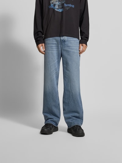 WON HUNDRED Flared Fit Jeans mit 5-Pocket-Design Modell "Genoa" Jeansblau 4