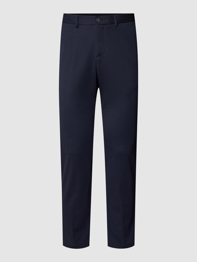 s.Oliver BLACK LABEL Chino met paspelzakken Marineblauw - 2