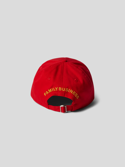 Dsquared2 Accessoires Basecap mit Label-Patch Rot 5