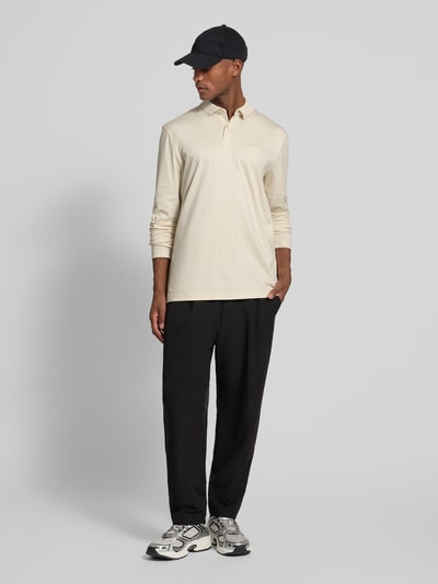 BOSS Green Regular fit poloshirt van puur katoen, model 'PIROL' Beige - 1