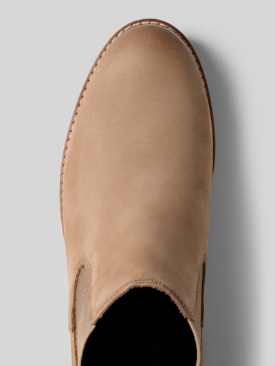 Tamaris Chelsea Boots aus echtem Leder Taupe 3