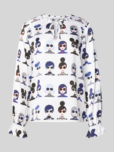 Herzensangelegenheit Blouseshirt van zijdemix Offwhite - 2