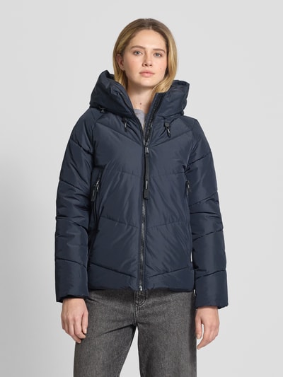 khujo Steppjacke mit Kapuze Modell 'ALESS' Marine 4