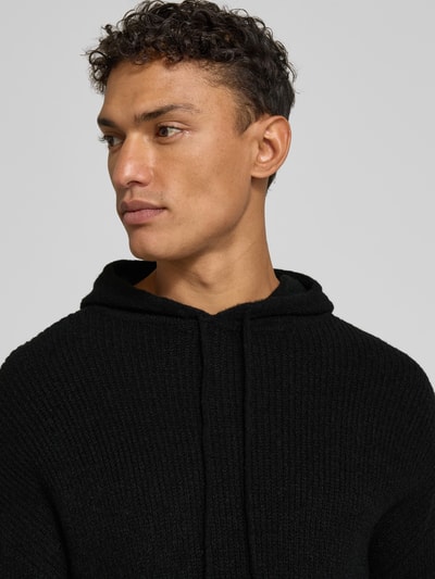 Antony Morato Strickpullover mit Kapuze Black 3