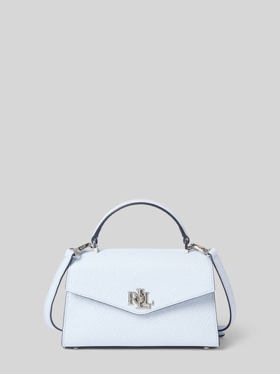 Lauren Ralph Lauren Handtasche aus Rindsleder Modell 'FARRAH' Hellblau 2