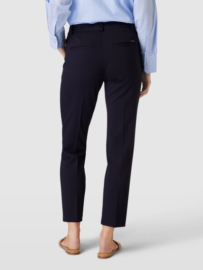 Brax Regular fit stoffen broek met kort model, model 'STYLE.MARON' Marineblauw - 5