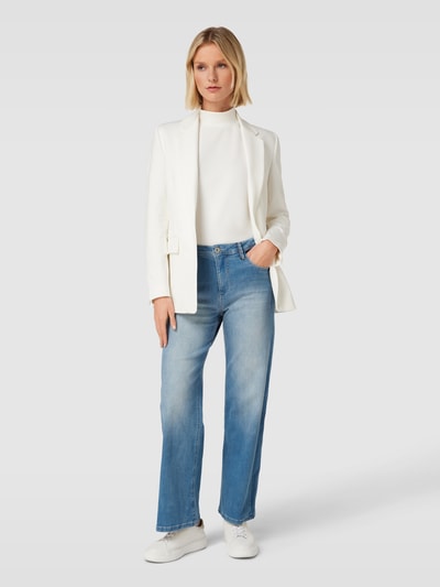 Blue Fire Jeans Straight fit jeans met stretch Lichtblauw - 1