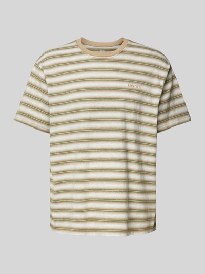 Levi's® T-Shirt mit Label-Stitching Oliv 1