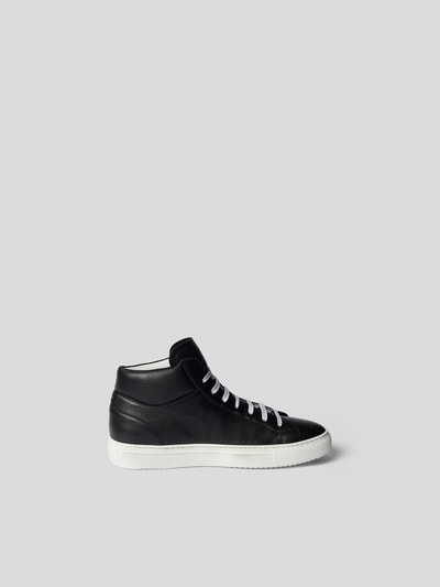 Doucal's High-Top-Sneaker aus Leder Schwarz 6