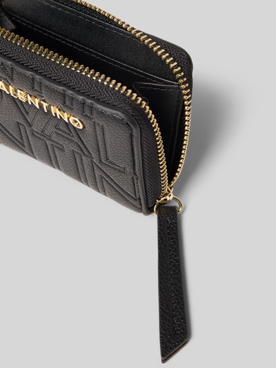 VALENTINO BAGS Portemonnee met logomotief, model 'PANSY' Zwart - 3
