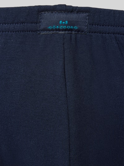 Götzburg Wäsche Slip mit Label-Detail BLACK 2