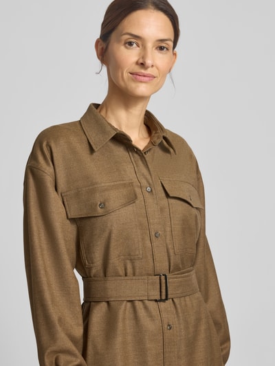 Weekend Max Mara Midikleid aus Schurwoll-Mix Modell 'STEMMA' Hazel 3