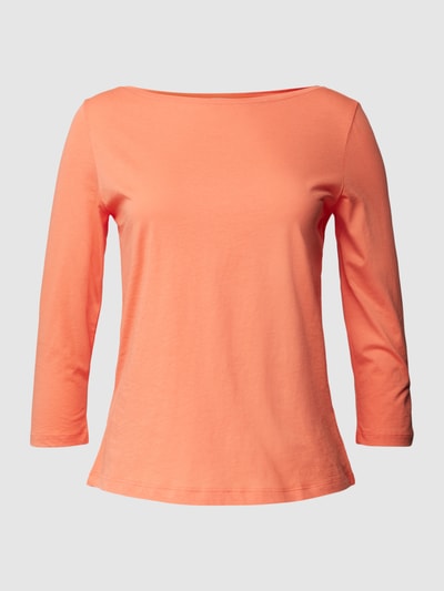 Lanius Longsleeve aus reiner Baumwolle Apricot 2