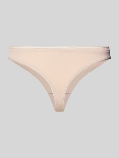 BOSS String met kantinzet Beige - 3