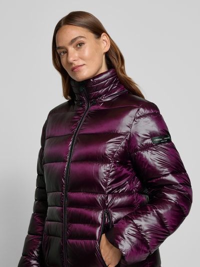 Frieda & Freddies Steppmantel mit Zweiwege-Reißverschluss Modell 'DALIA LONG' Lila 3