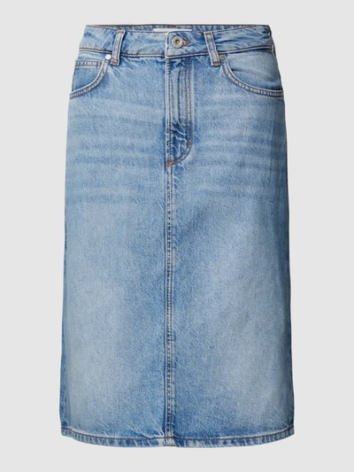 Marc O'Polo Spódnica jeansowa o długości do kolan z 5 kieszeniami Jasnoniebieski 2