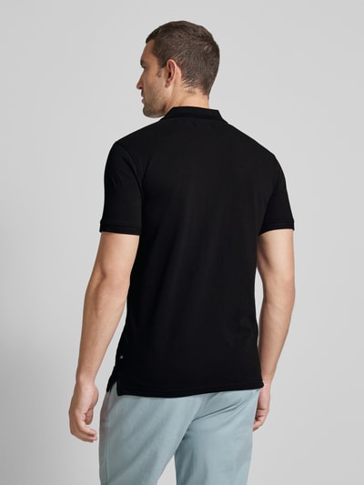 Matinique Poloshirt met labeldetail, model 'MApoleo' Zwart - 5