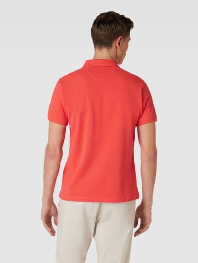 s.Oliver RED LABEL Poloshirt mit Label-Stitching Orange 5