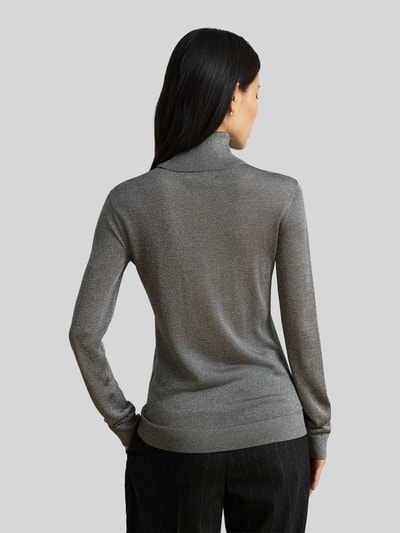 Lauren Ralph Lauren Slim Fit Pullover aus Viskose-Mix Silber 6