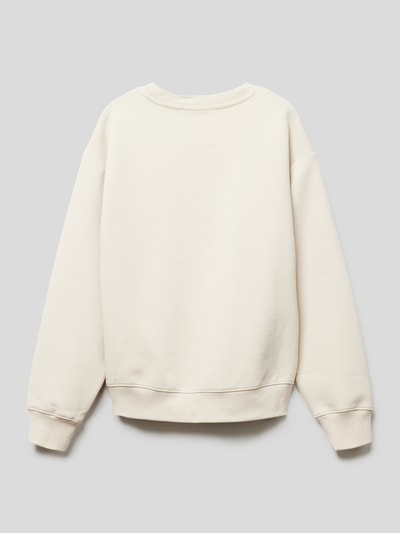 Calvin Klein Jeans Sweatshirt mit Logo-Print Modell 'GRADIENT LOGO SWEATSHIRT' Offwhite 3