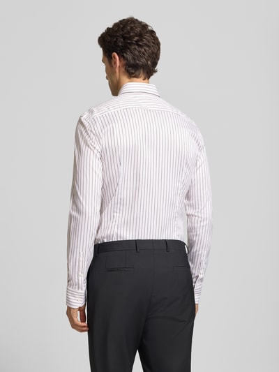 BOSS Slim Fit Businesshemd aus Baumwoll-Mix Modell 'HANK' Sand 5