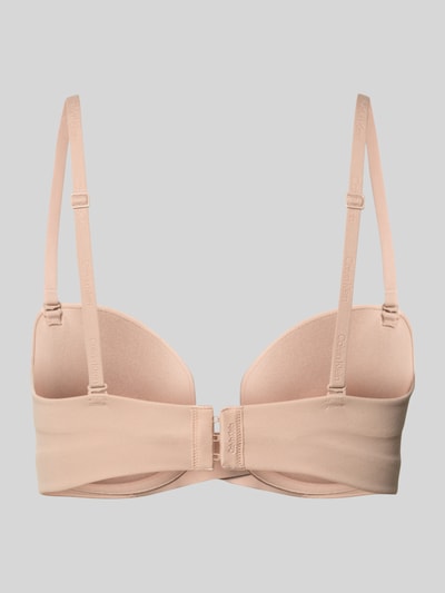 Calvin Klein Underwear Push-up-BH mit Label-Details Modell 'PERFECT FIT' Beige 3