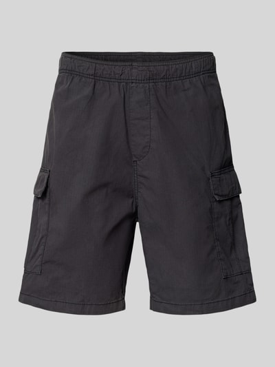 REVIEW Cargoshorts mit elastischem Bund Black 2