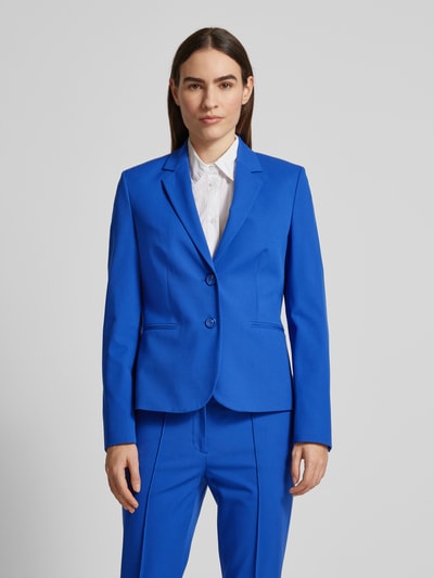 Christian Berg Woman Selection Blazer met paspelzakken Blauw - 4