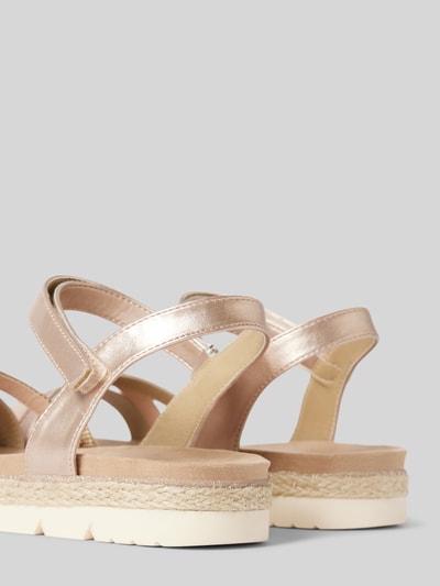 Tom Tailor Sandalen mit Klettverschluss Rose Gold 2