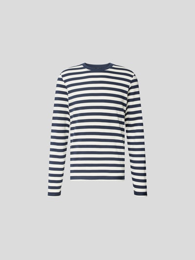 Iro Longsleeve mit Streifenmuster Dunkelblau 2