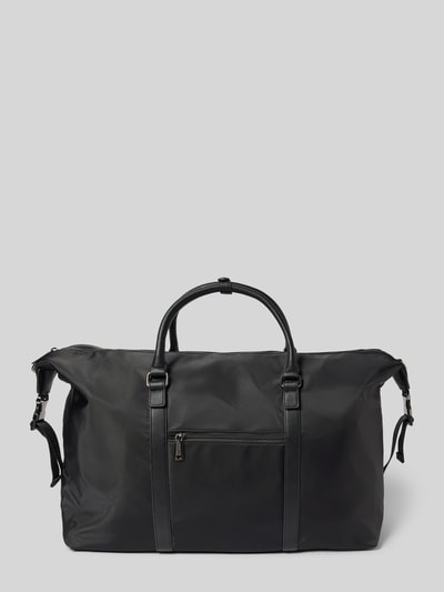 VALENTINO BAGS Weekender mit Label-Detail Black 3