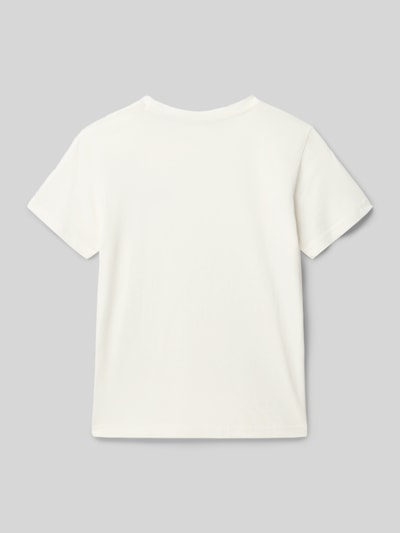 Only & Sons Regular fit T-shirt van puur katoen Offwhite - 3