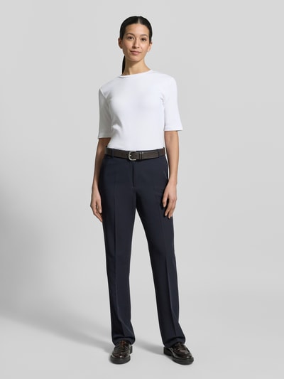 Christian Berg Woman Slim Fit T-Shirt im Halbarm-Design Weiss 1