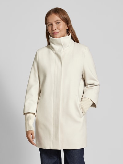 Christian Berg Woman Selection Jas met opstaande kraag Offwhite - 4