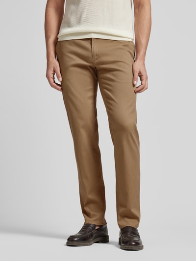 Brax Slim Fit Chino mit französischen Eingrifftaschen Modell 'Fabio' Beige 4