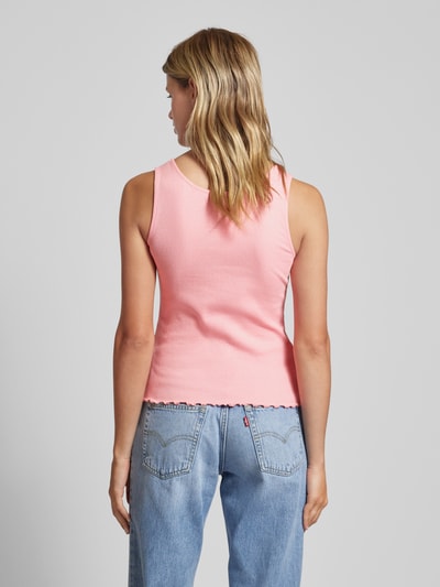 Tom Tailor Denim T-Shirt mit Label-Detail Pink 5