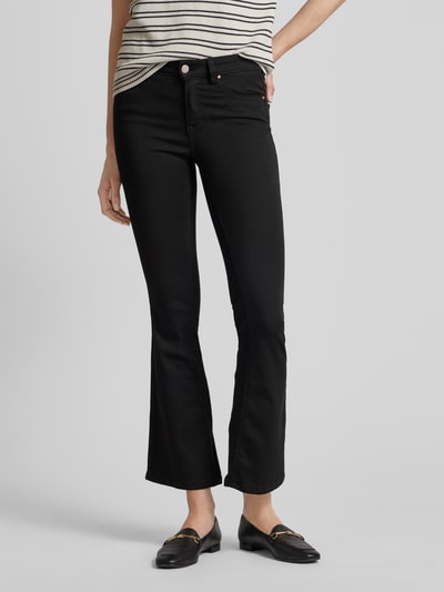 Vero Moda Flared Jeans im 5-Pocket-Design Modell 'FLASH' Black 4