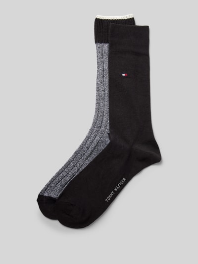 Tommy Hilfiger Socken mit Logo-Detail im 2er-Pack Black 1