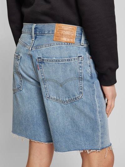 Levi's® Loose Fit Jeansshorts im Used-Look Blau 3