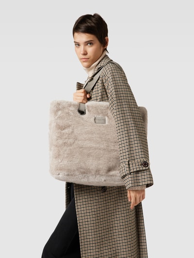 Barts Shopper in Two-Tone-Machart Modell 'Salwena' Mittelgrau 1