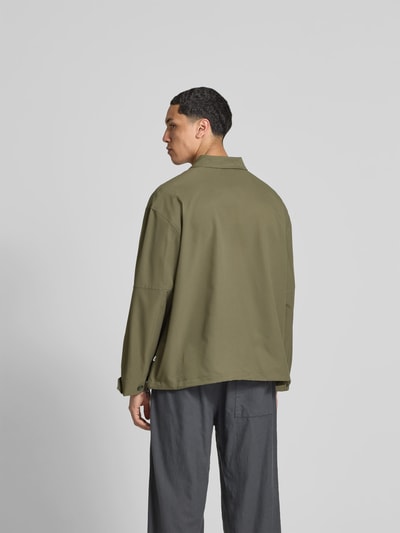 Wood Wood Hemdjacke mit Brusttaschen Kitt 5