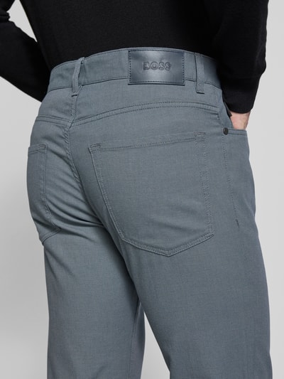 BOSS Hose im 5-Pocket-Design Modell 'Maine' Bleu 3