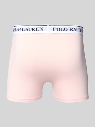 Polo Ralph Lauren Underwear Boxershort met band met label in een set van 3 stuks Lichtroze - 3