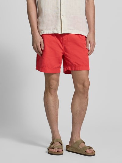 GANT Regular Fit Shorts mit elastischem Bund Modell 'SUNFADED' Apricot 4