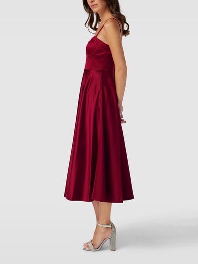 Jake*s Cocktail Cocktailkleid mit verstellbaren Trägern Kirsche 4