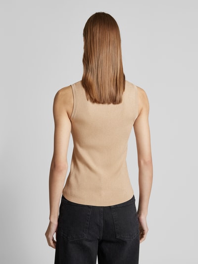 (The Mercer) N.Y. Tanktop in Ripp-Optik Sand Melange 5