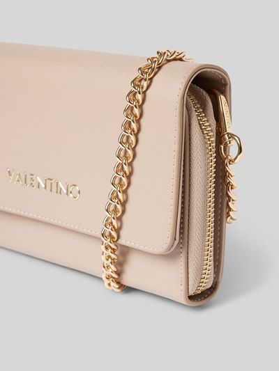 VALENTINO BAGS Umhängetasche mit Steppnähten Modell 'ZERO' Beige 2