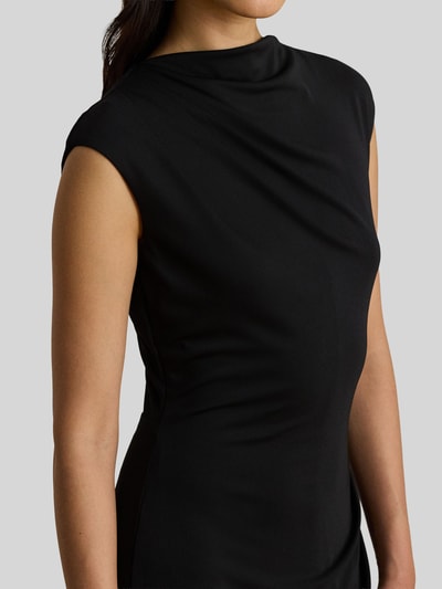 Lauren Ralph Lauren Dopasowana sukienka biznesowa z zabudowanym dekoltem BLACK 3