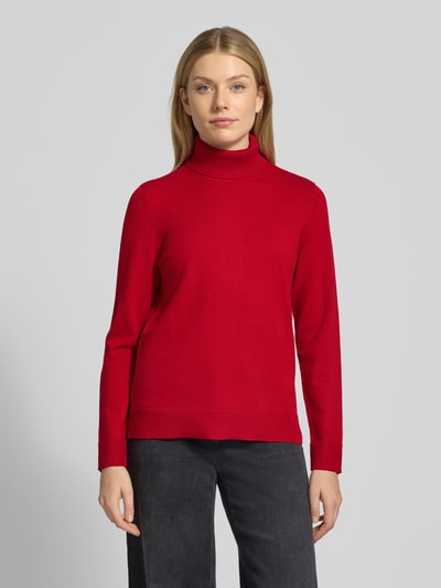 Betty Barclay Sweter o kroju relaxed fit z mieszanki wiskozy model ‘September’ Czerwony 4