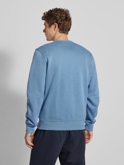 CHAMPION Sweatshirt met labelstitching Blauw - 5